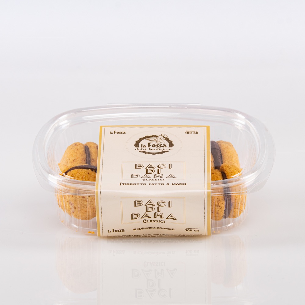 Confezione di Baci di dama classici