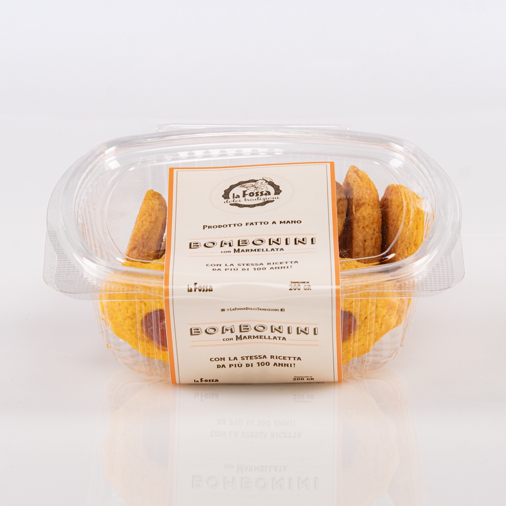 Confezione di Bombonini con marmellata